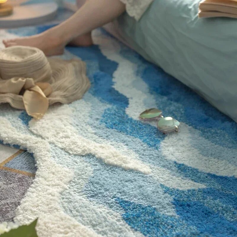 Coastal Blue Area Rug