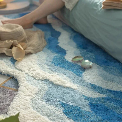 Coastal Blue Area Rug