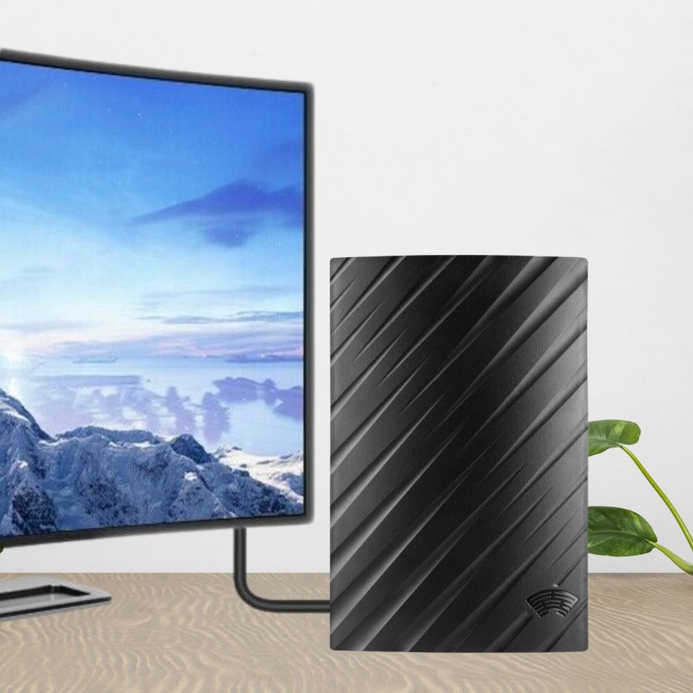 Ultra HD Indoor TV Antenna 4K Long Range 600 Mile Reception