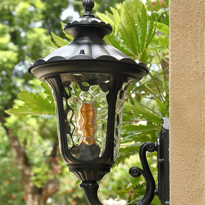Weatherproof Vintage Exterior Wall Light Frosted Glass