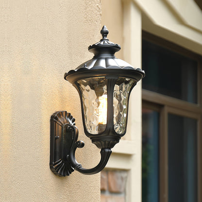 Weatherproof Vintage Exterior Wall Light Frosted Glass