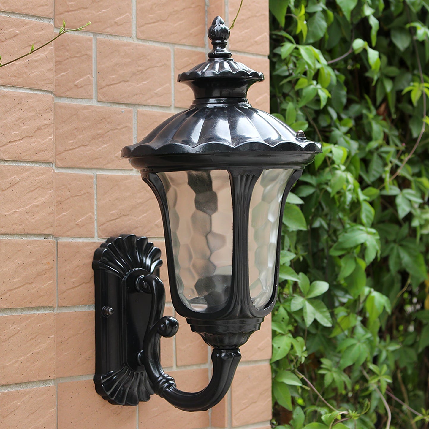 Weatherproof Vintage Exterior Wall Light Frosted Glass