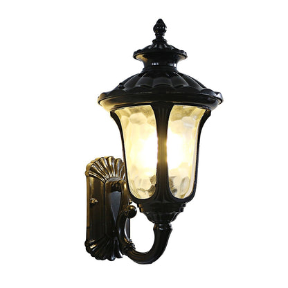 Weatherproof Vintage Exterior Wall Light Frosted Glass