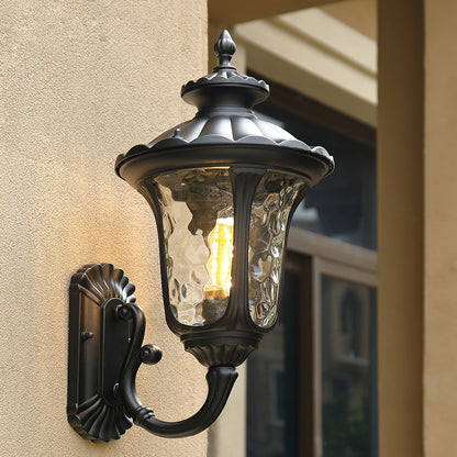 Weatherproof Vintage Exterior Wall Light Frosted Glass