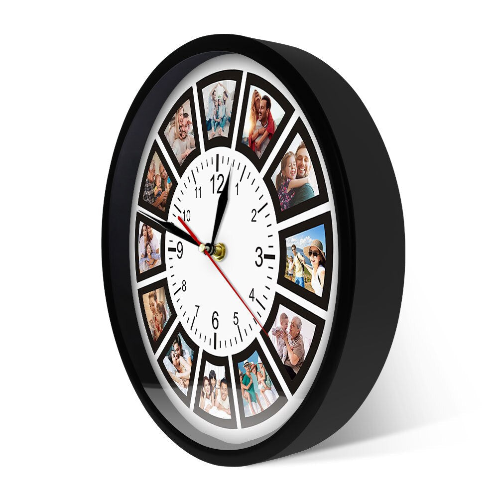 Customizable Photo Wall Clock