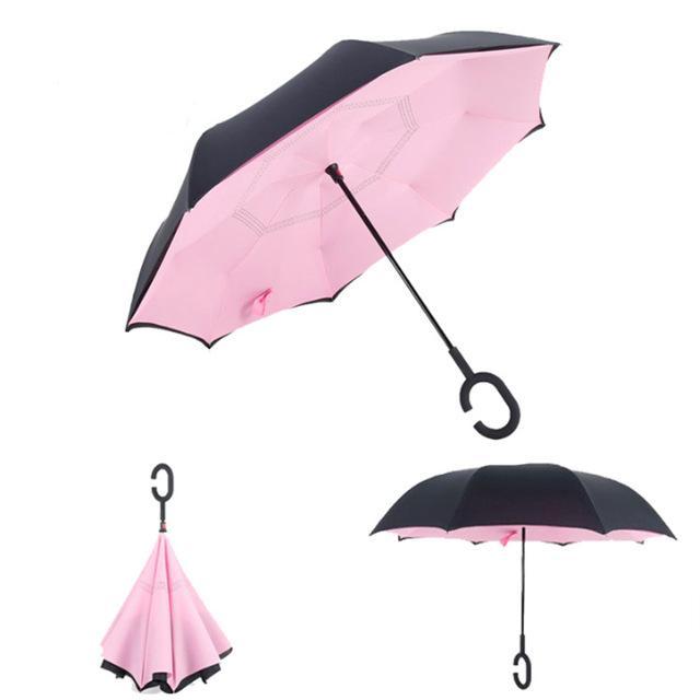 Windproof Automatic Folding Rain Umbrella