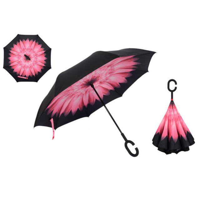 Windproof Automatic Folding Rain Umbrella
