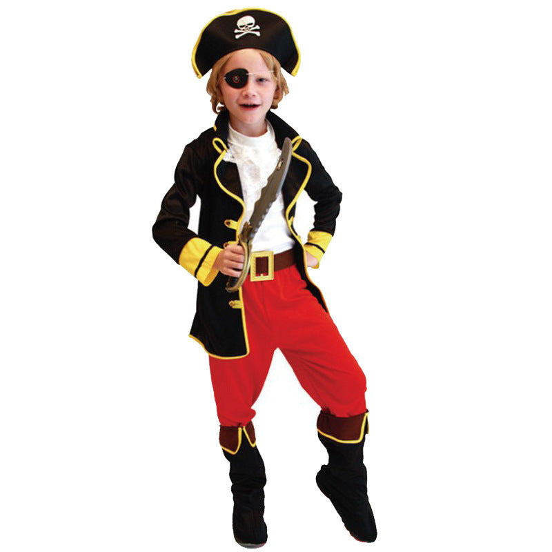 Fun Kids Pirate Fancy Dress Costume for Halloween