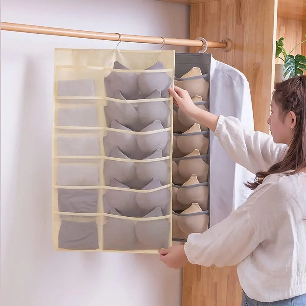 Compact Closet Organizer System