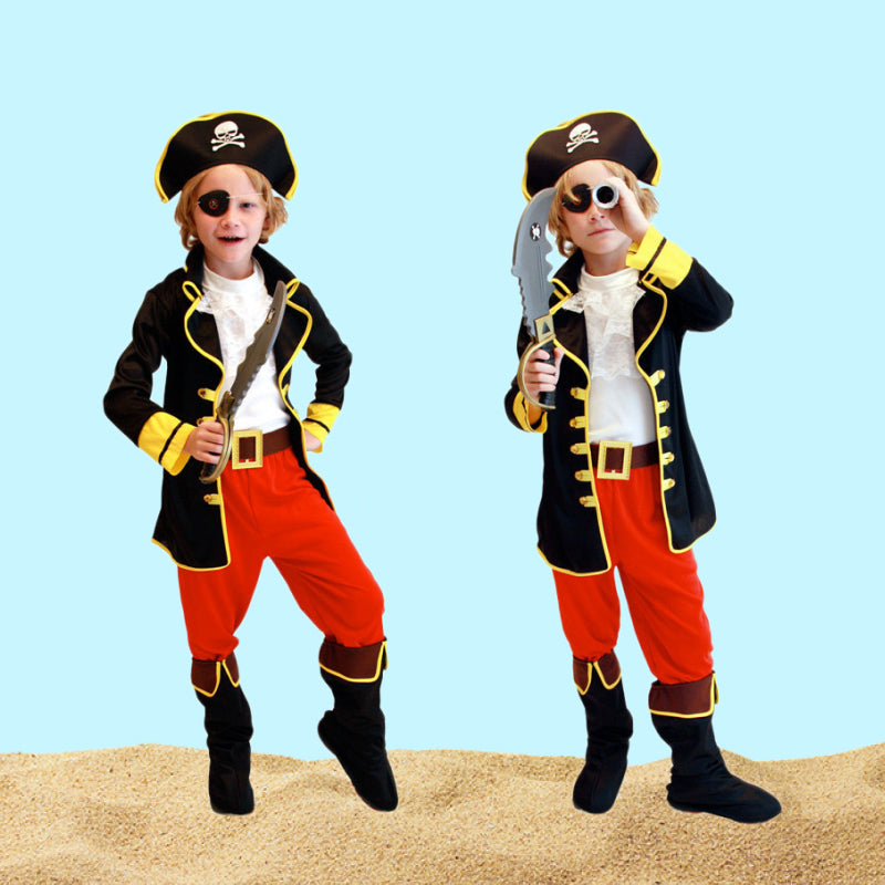 Fun Kids Pirate Fancy Dress Costume for Halloween