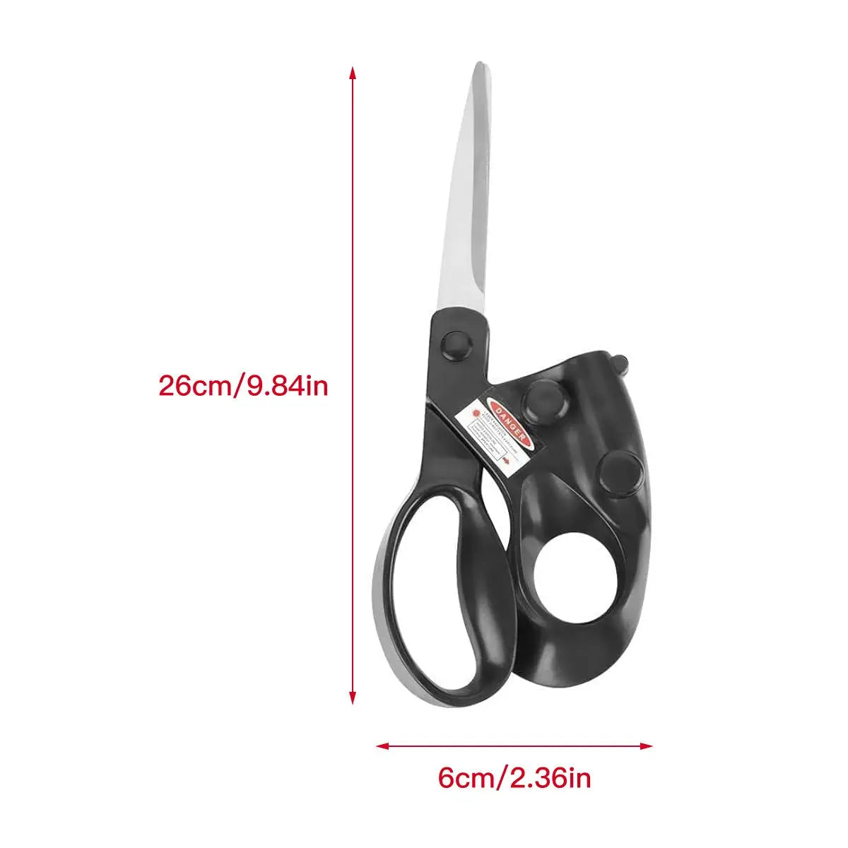 Accurate Cutting Scissors with Laser Guide