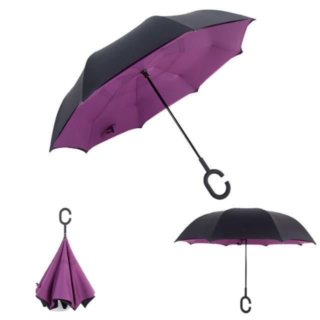 Windproof Automatic Folding Rain Umbrella