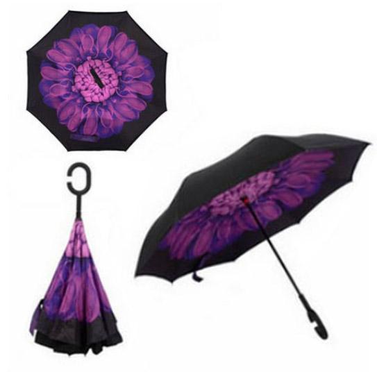 Windproof Automatic Folding Rain Umbrella