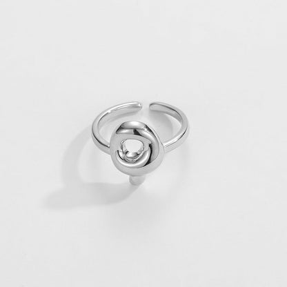 Fashionable Alphabet Initial Ring