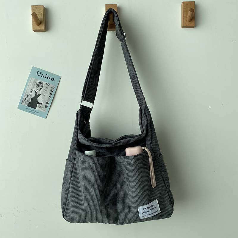 Fashionable Canvas Crossbody Purse