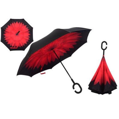 Windproof Automatic Folding Rain Umbrella