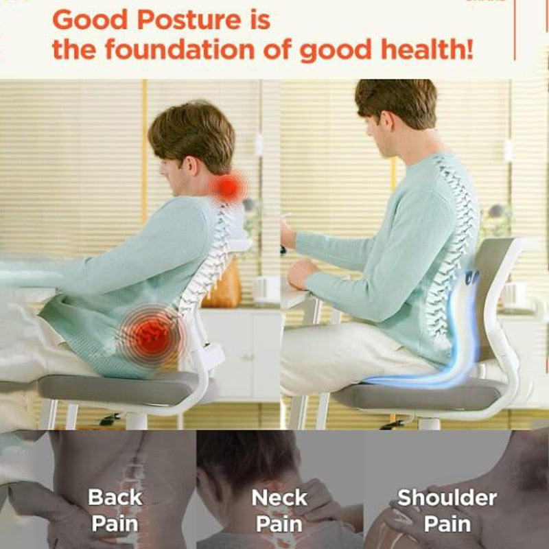 Ergonomic Backrest Posture Correction Seat Cushion