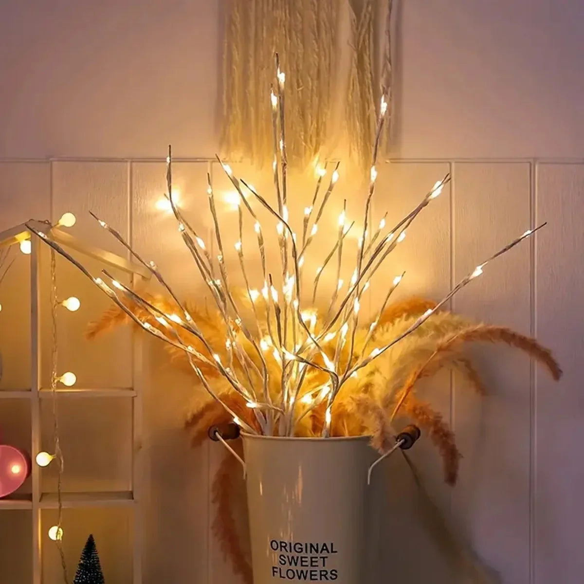 Bright LED Xmas String Lights - Indoor Outdoor Decor