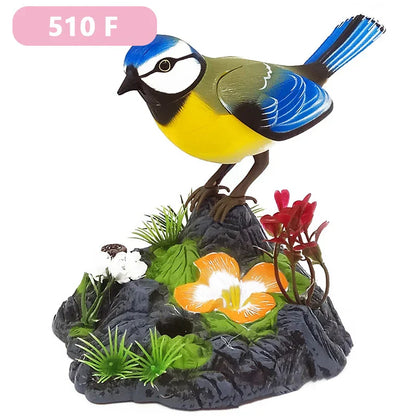 Colorful Musical Bird Figurine