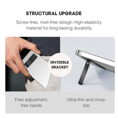 Clear Adhesive Phone Mount Bracket