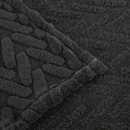 Warm Plush Fleece Throw Blanket for Winter