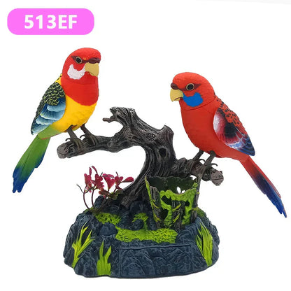 Colorful Musical Bird Figurine - Yeezlab
