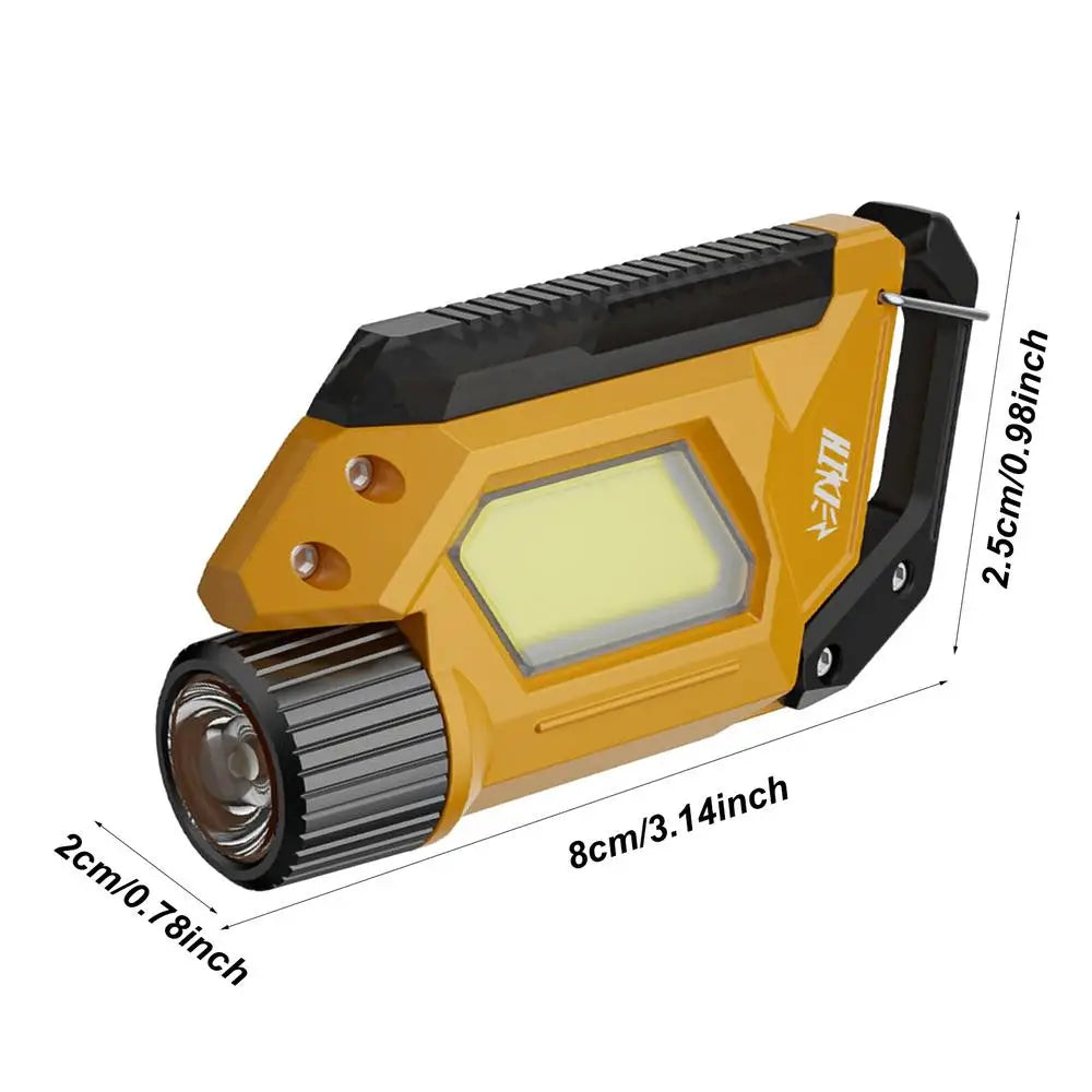 Portable Compact LED Keychain Flashlight