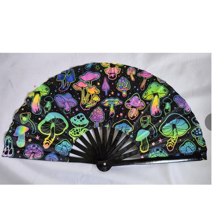 Foldable Asian Style Reflective Hand Fan