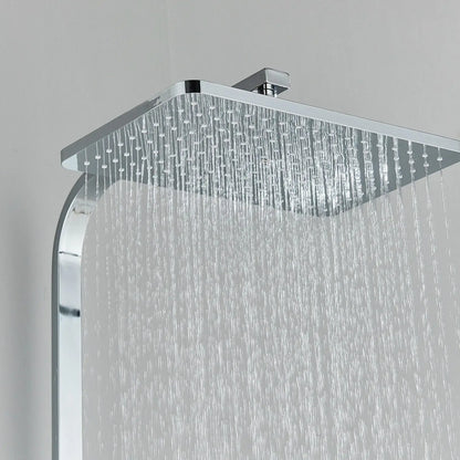 Premium Rain Shower Head Set with Adjustable Brass_fixture