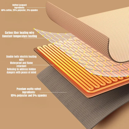 Soft Wearable Electric Heated Blanket with 3 Heat Settings