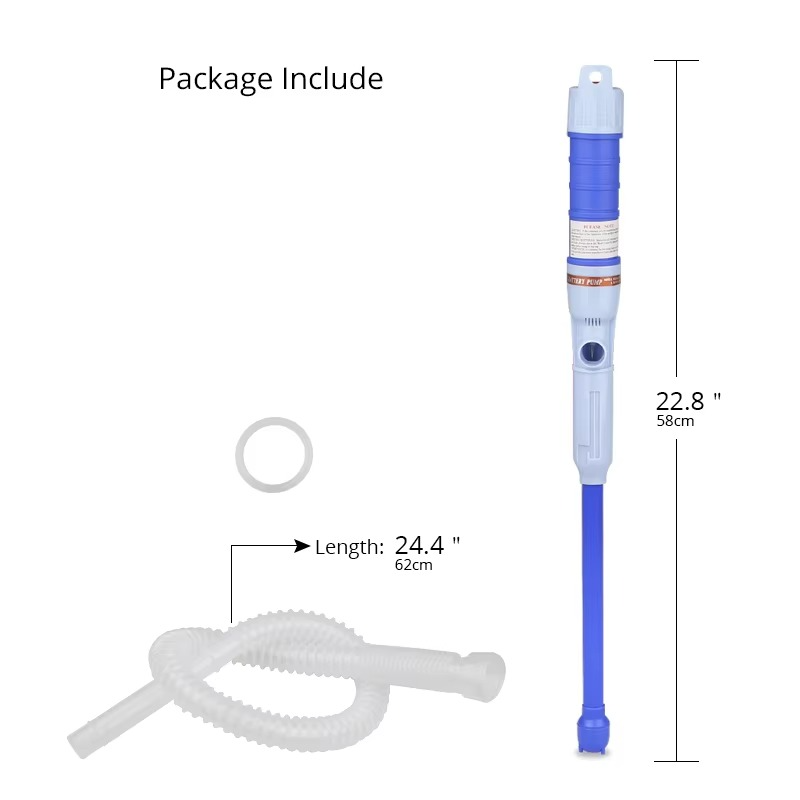 Portable Rechargeable Liquid Pump for Oil and Water