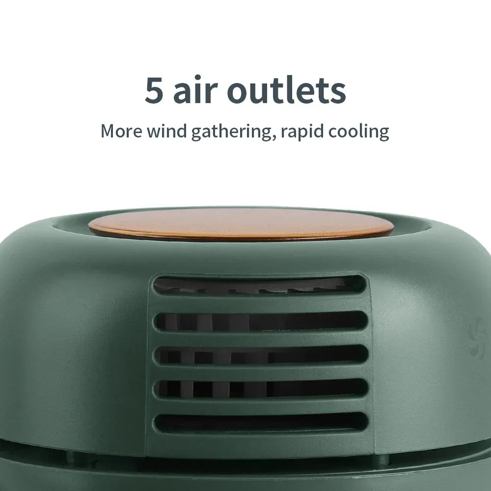 Portable Rechargeable Clip Fan for Waist Cooling