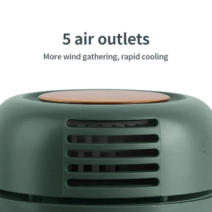 Portable Rechargeable Clip Fan for Waist Cooling