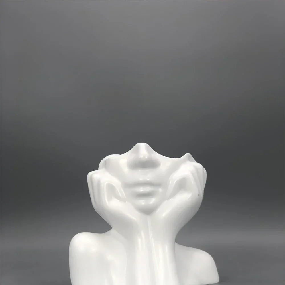 Happy Floral Garden Pot Decoration