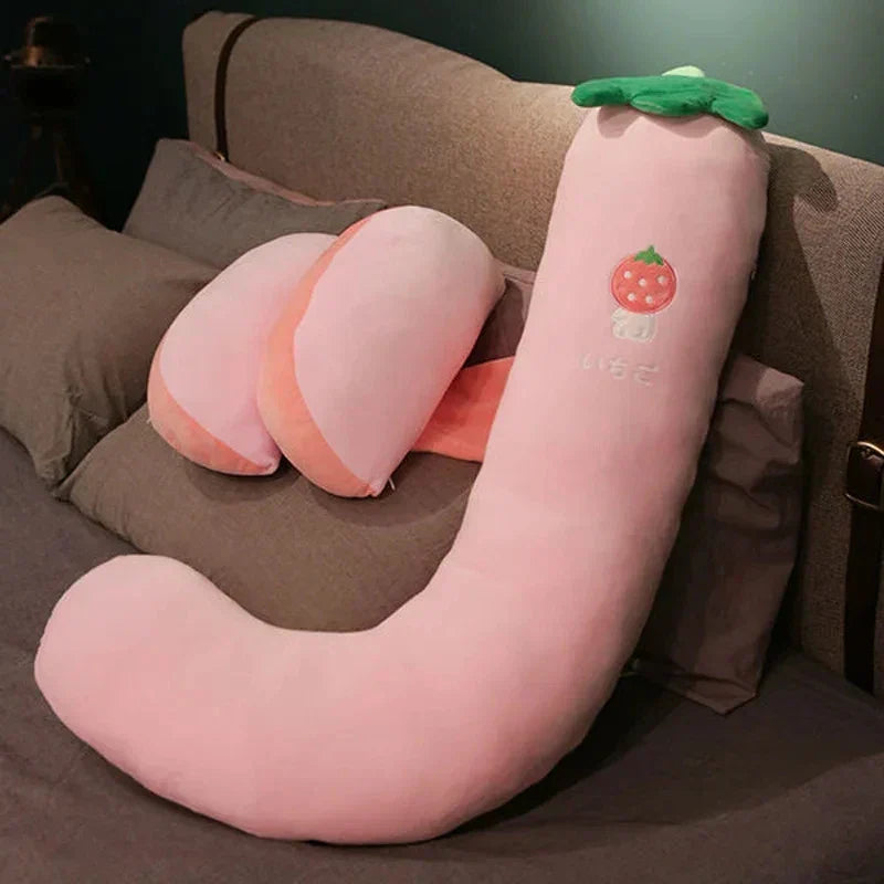 Contoured Body Support Side Sleeper Pillow