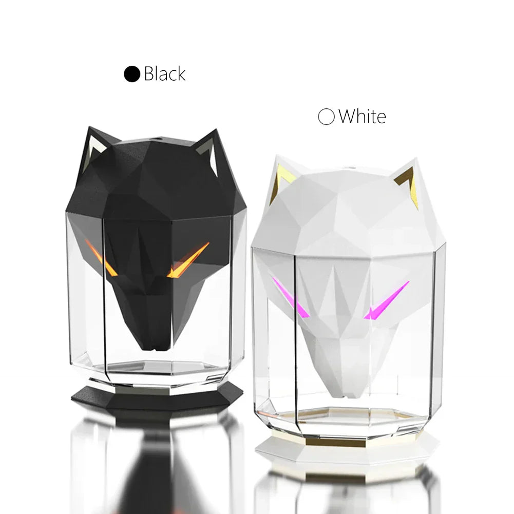 Cozy Wolf Night Light Aroma Diffuser Lamp