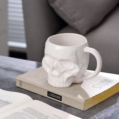 Dark Skull Ceramic Coffee Mug