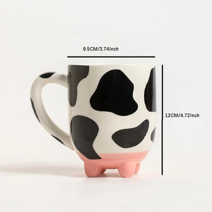 Funny Cow Shaped Coffee Mug