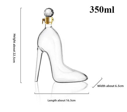 Luxury Tall Crystal Wine Decanter