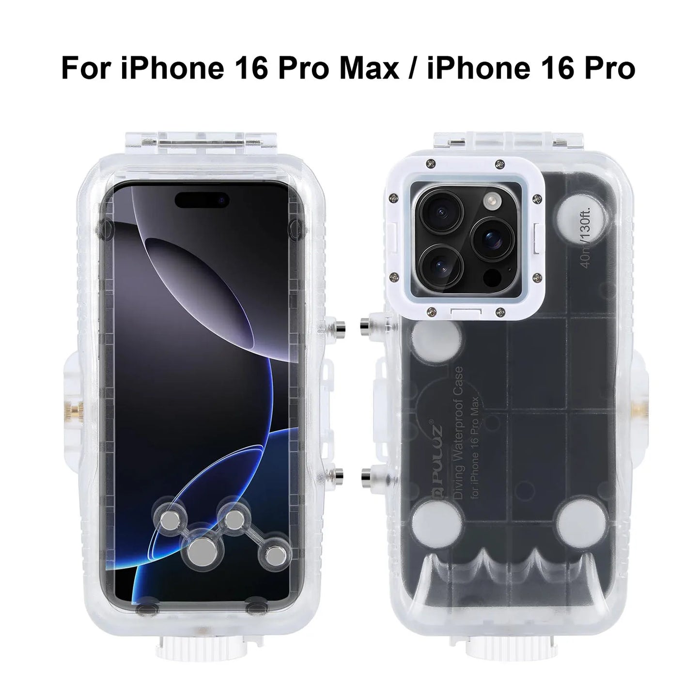 Waterproof iPhone Diving Case with 40m Depth Protection
