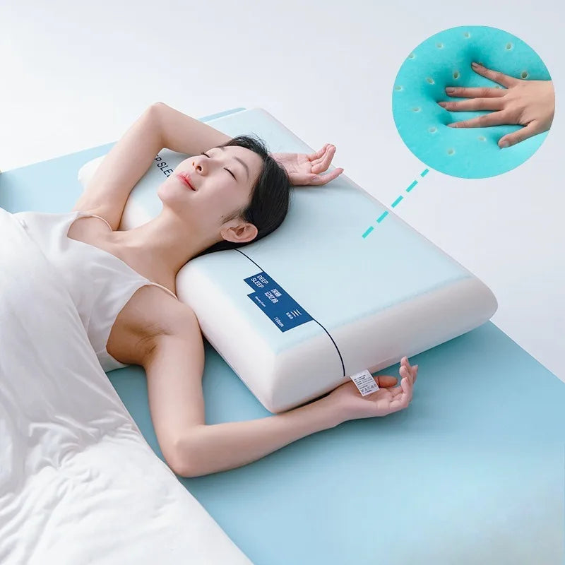 Cooling Memory Foam Contour Neck Pillow