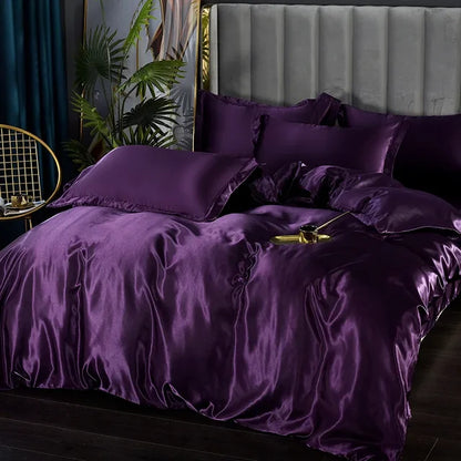 Soft Satin Bed Sheet Set