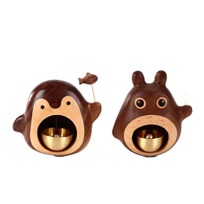 Fun Wooden Bird Doorbell