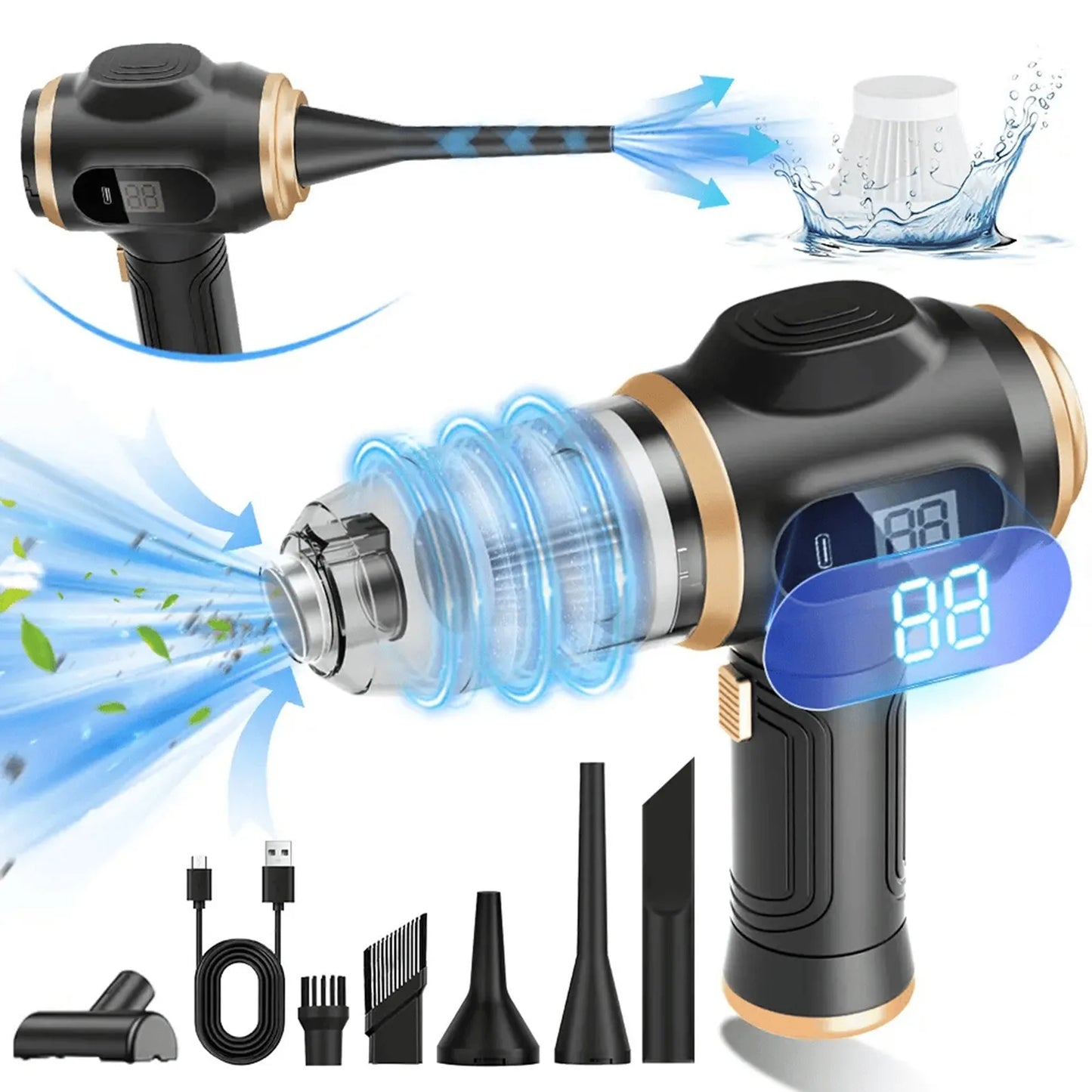 Portable Strong Suction Hand Vacuum Cleaner