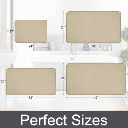 Soft Non Slip Memory Foam Bathroom Mat