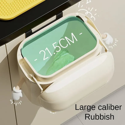 Funny Expressions Wall Mount Trash Can