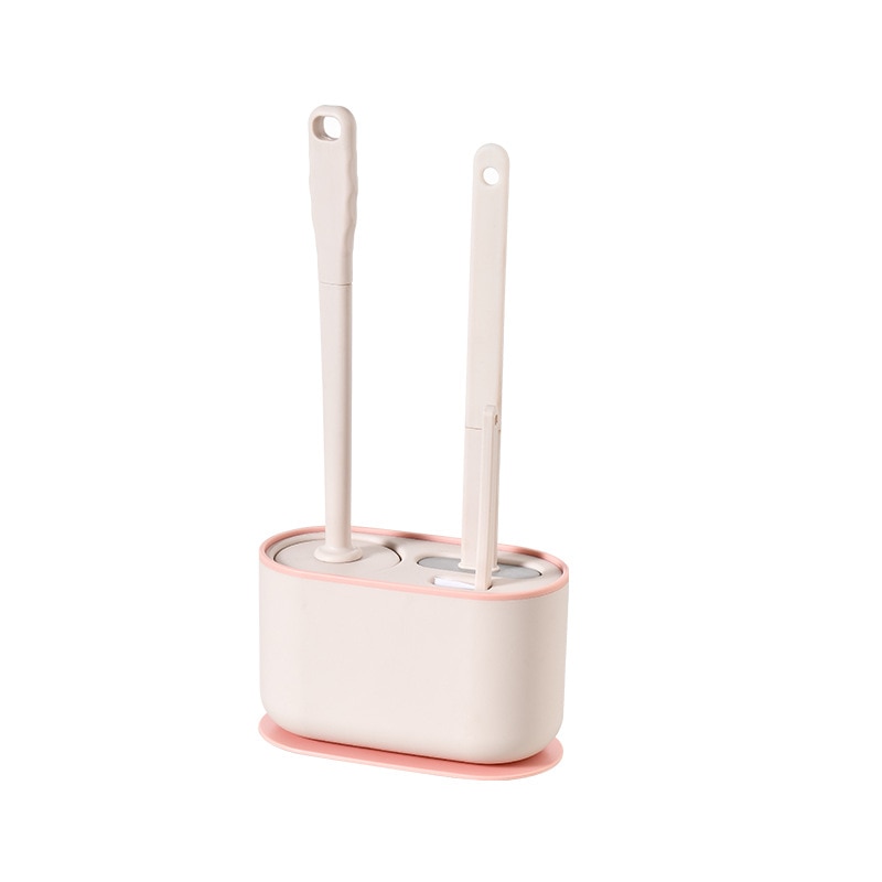 Bathroom Toilet Cleaning Brush Wall Mount Kit - Yeezlab