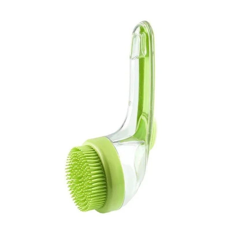 Gentle Pet Shower Massage Brush Cleaner