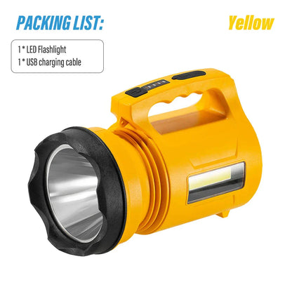 Bright LED Rechargeable Pocket Flashlight - Yeezlab