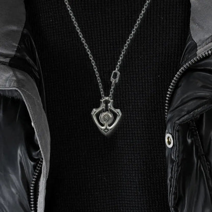 Unique Steampunk Rotating Gear Pendant Necklace